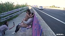 Подборка горячего секса в компиляции порно на улице